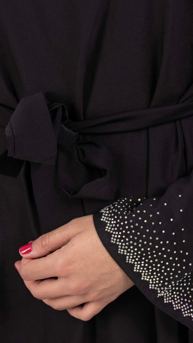 Abaya mit Strass