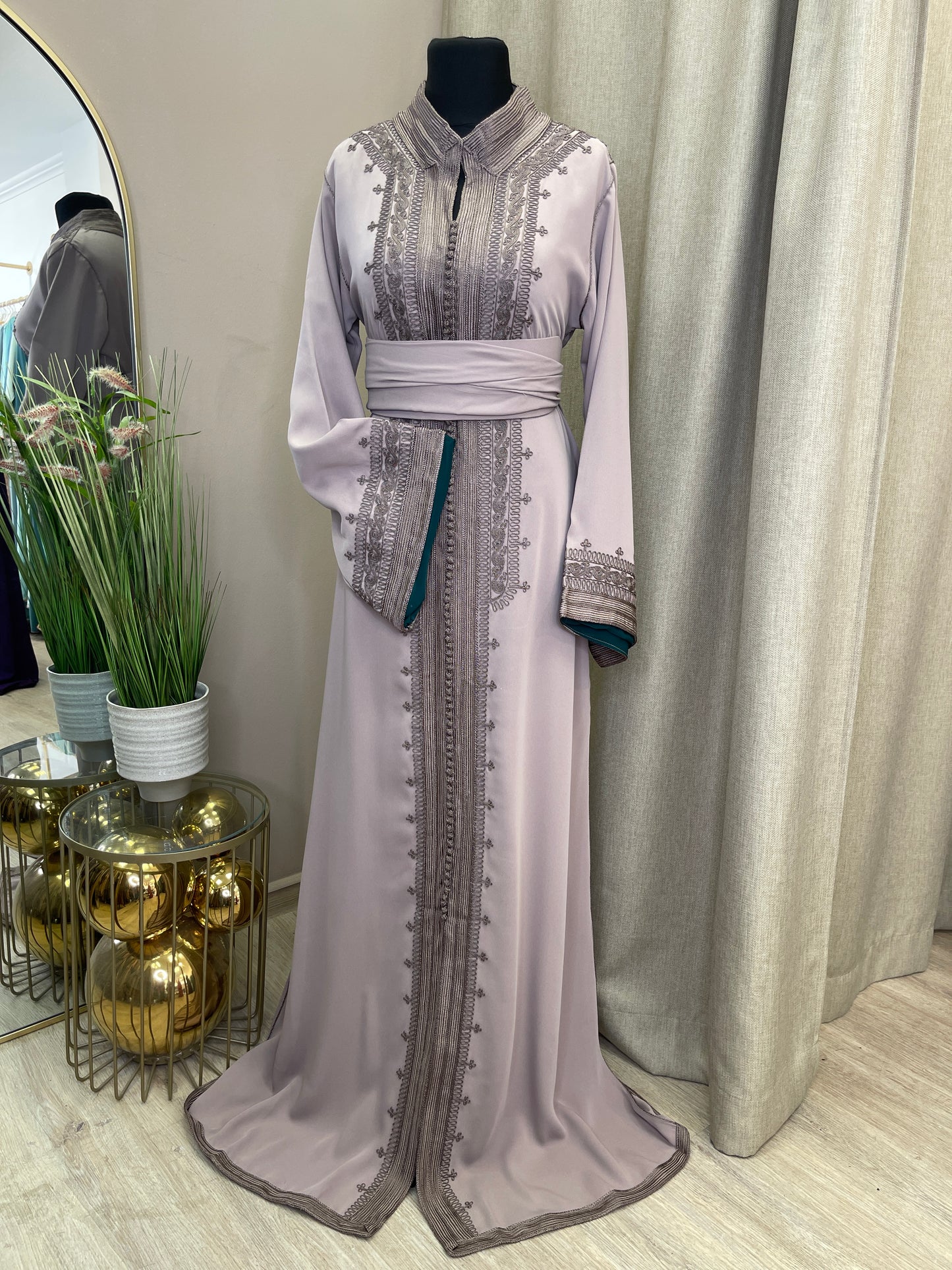 Kaftan mit Kragen AA 55