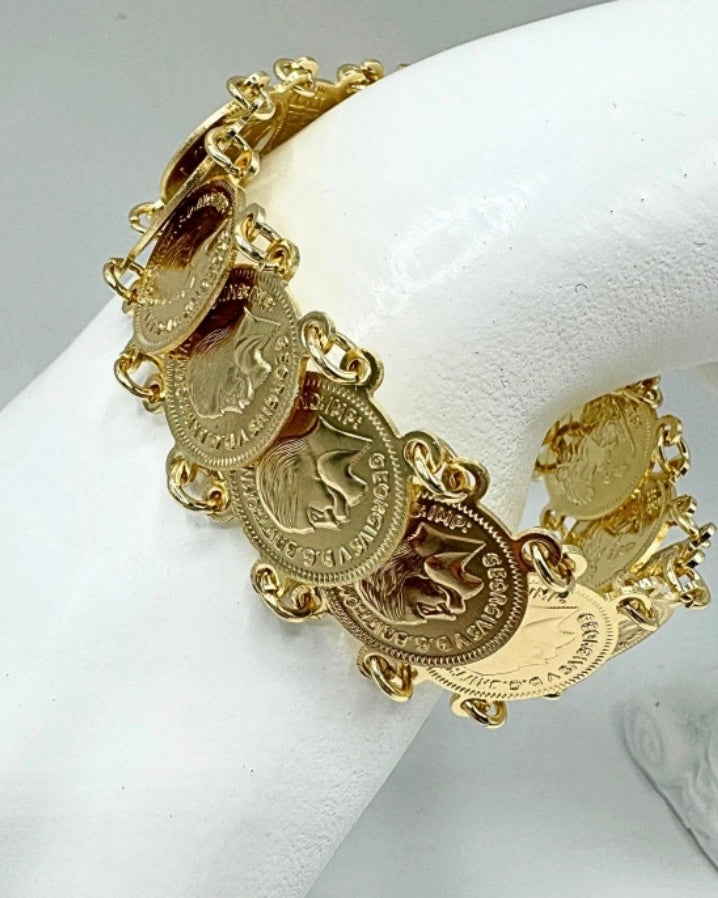 Münz Armband