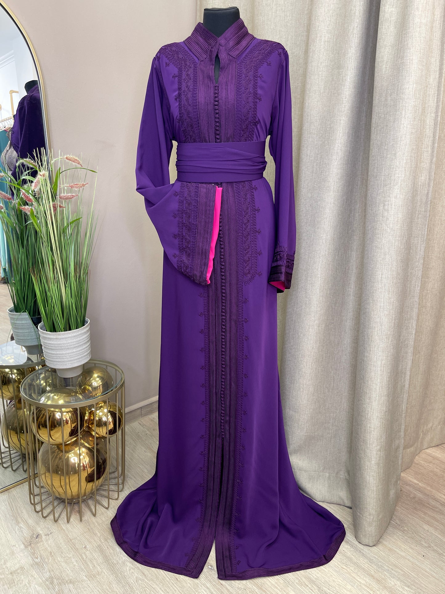 Kaftan mit Kragen AA 52