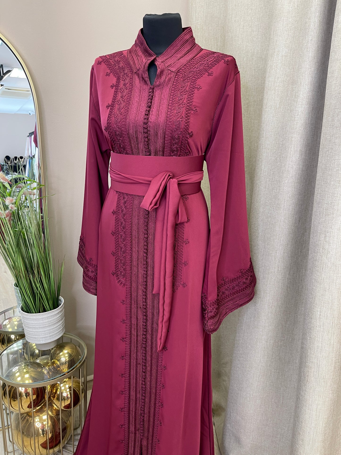 Kaftan mit Kragen AA 56