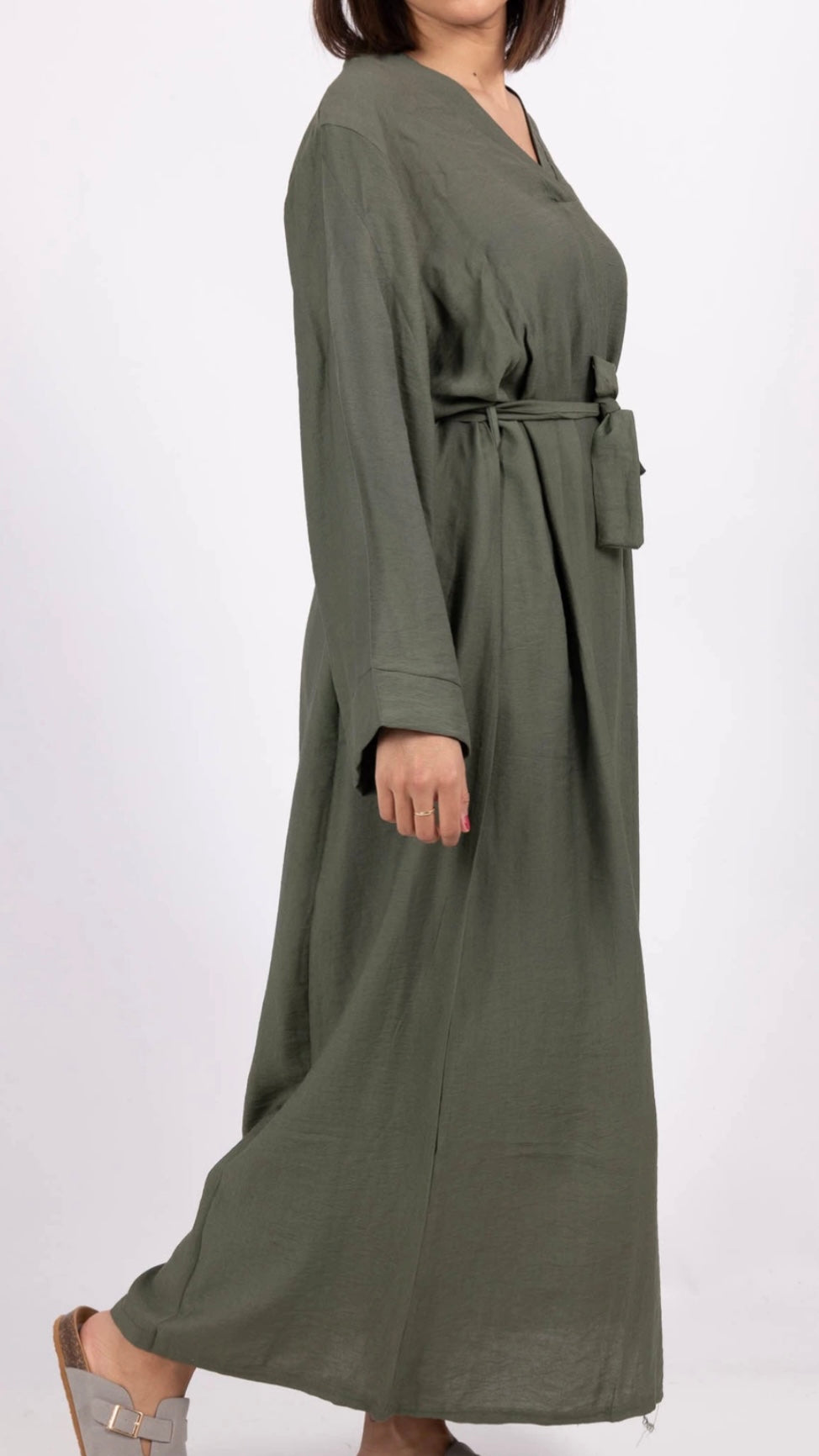 Abaya Leinenoptik