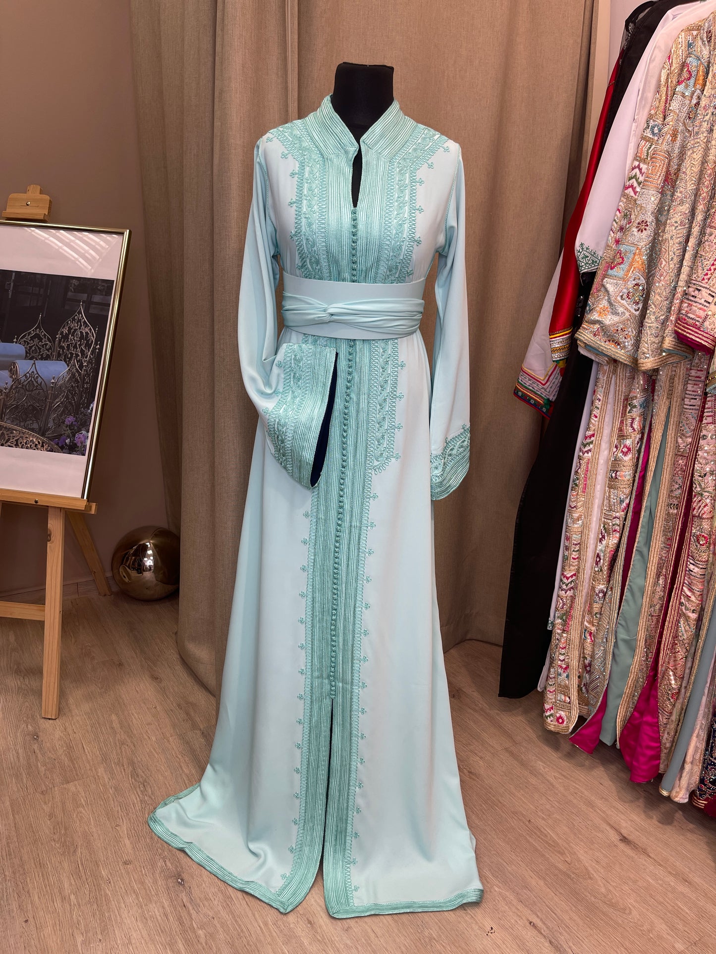 Kaftan mit Kragen
