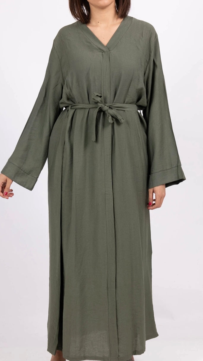 Abaya Leinenoptik