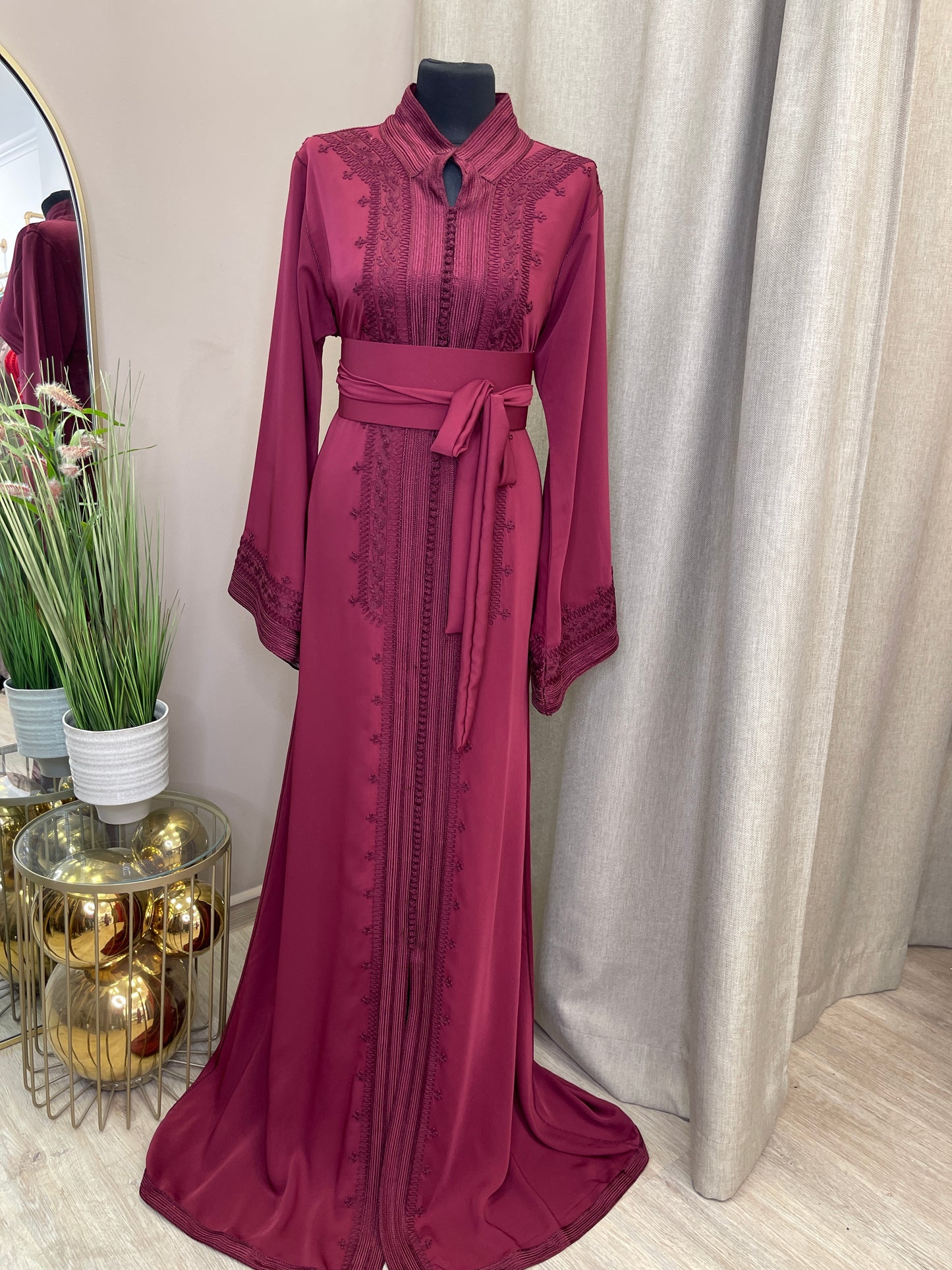 Kaftan mit Kragen AA 56