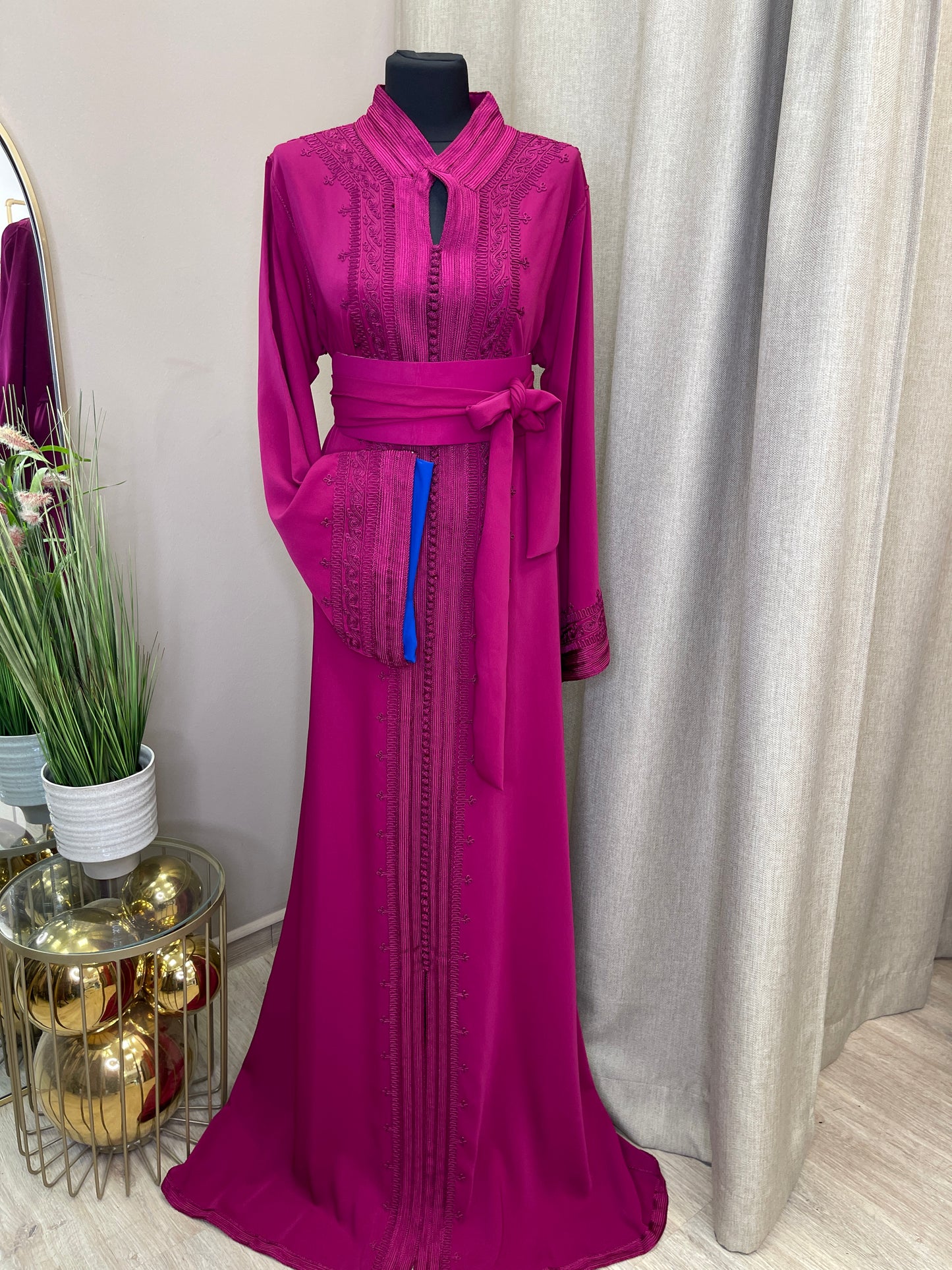 Kaftan mit Kragen AA58