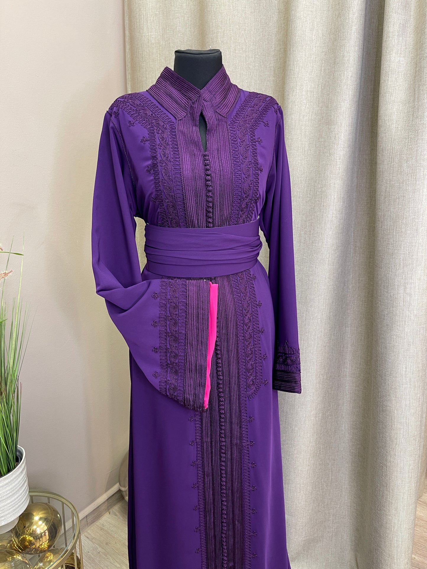 Kaftan mit Kragen AA 52