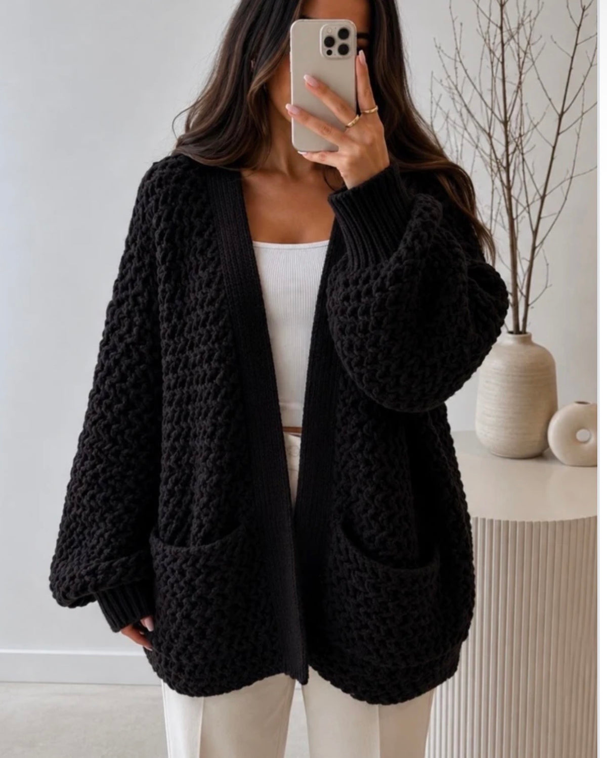 Grobstrick Cardigan