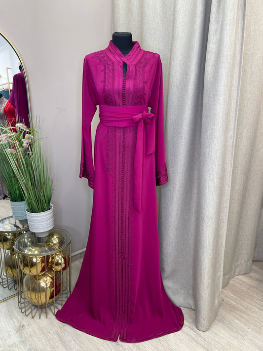 Kaftan mit Kragen AA58