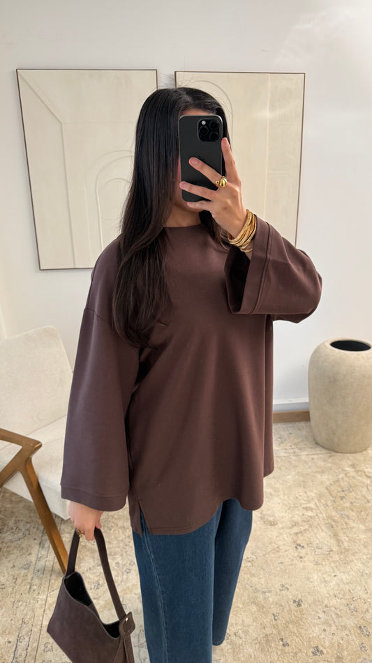 Basic T-Shirt Langarm