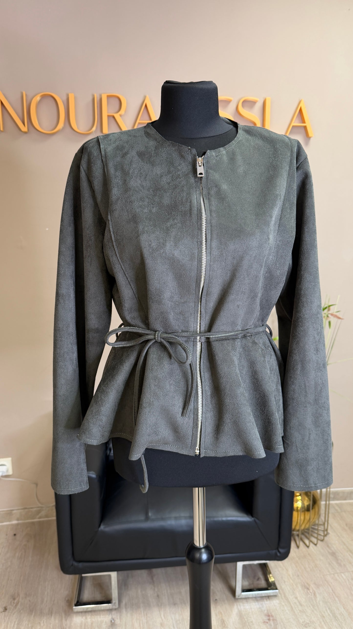 Jäckchen Wildleder Optik