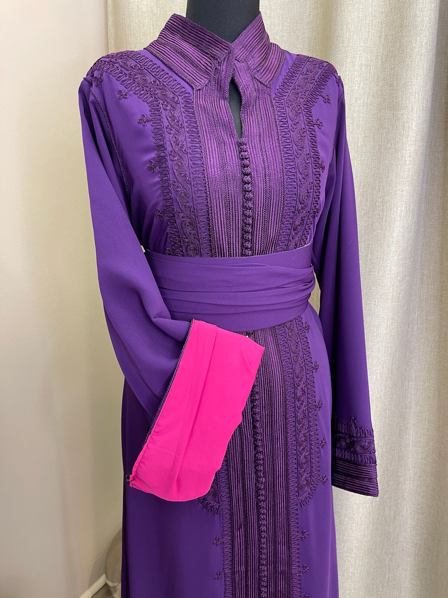 Kaftan mit Kragen AA 52
