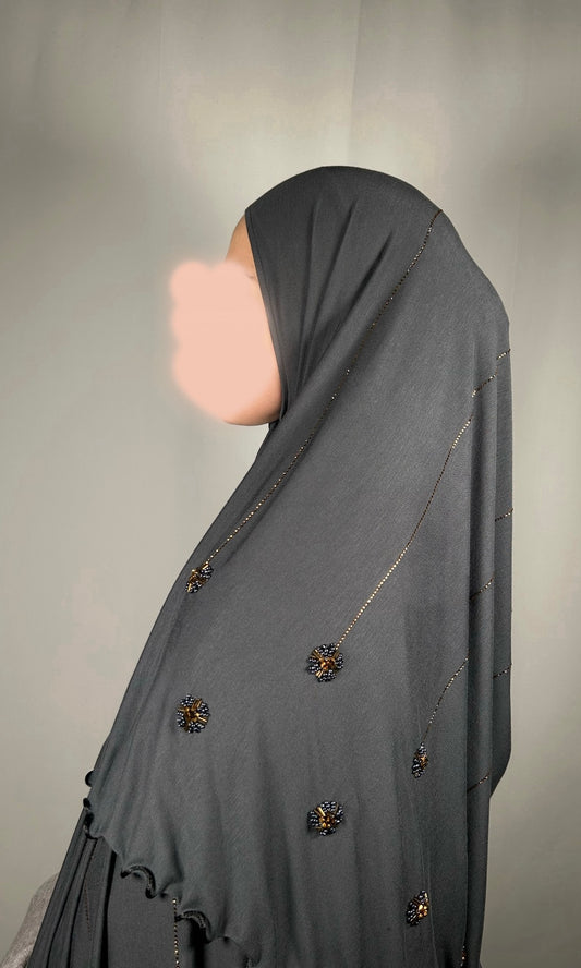 Premium Cotton Jersey Flower