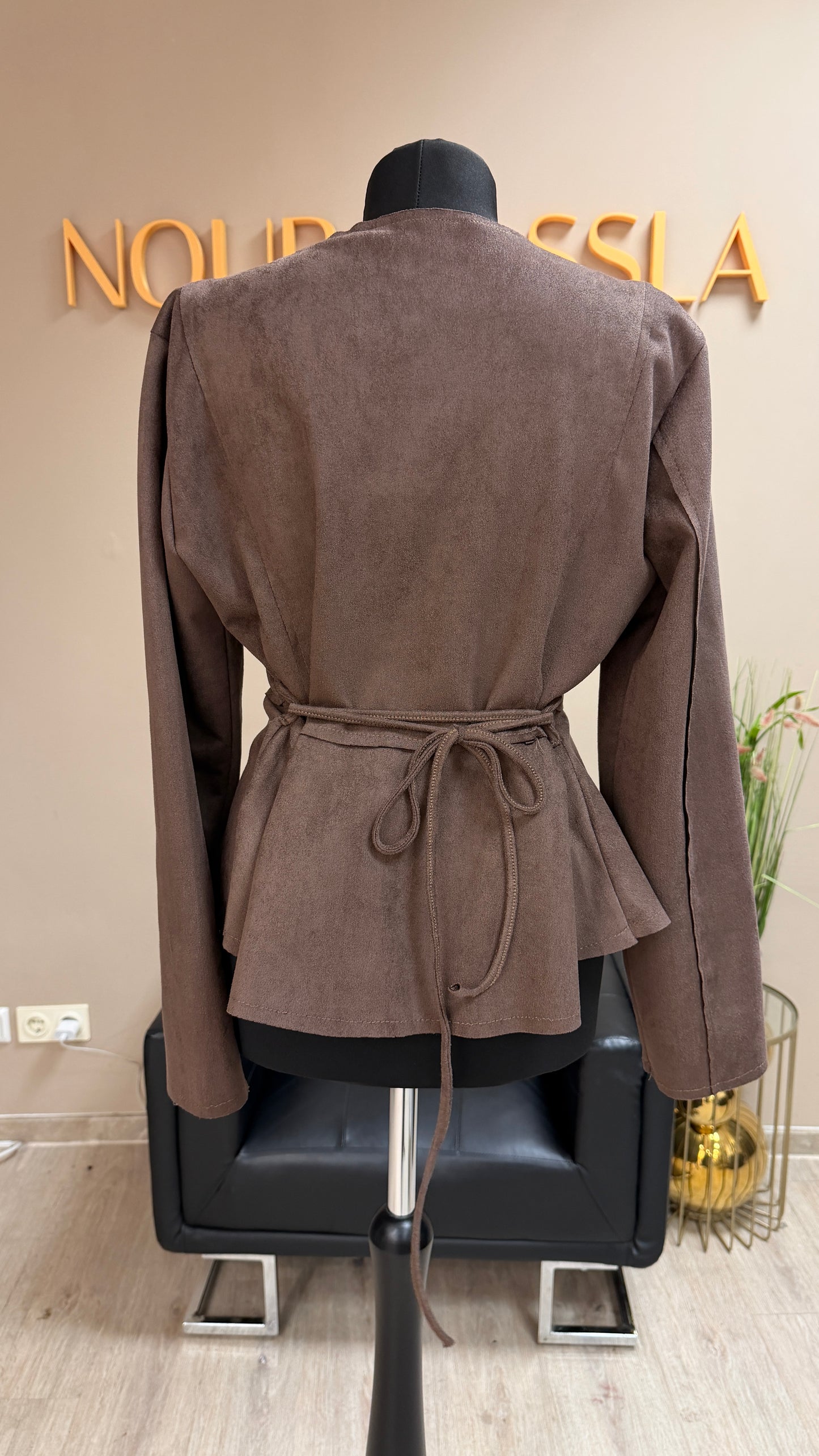 Jäckchen Wildleder Optik