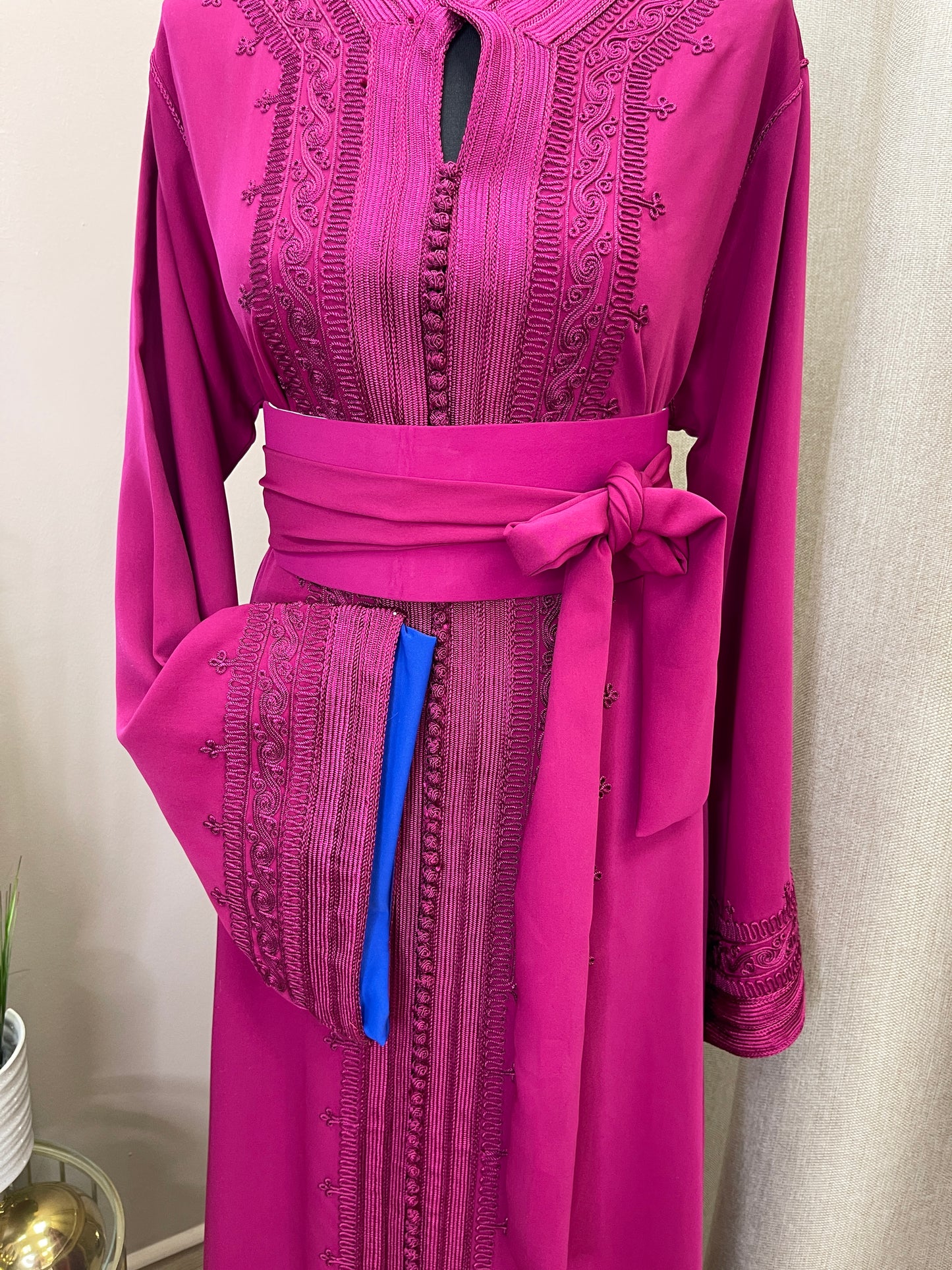 Kaftan mit Kragen AA58