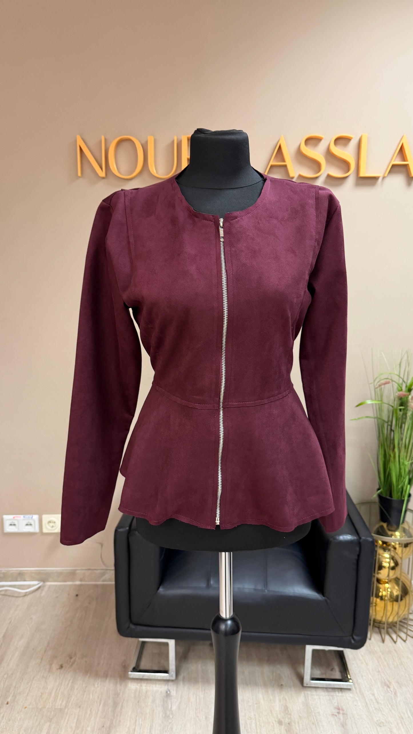 Jäckchen Wildleder Optik