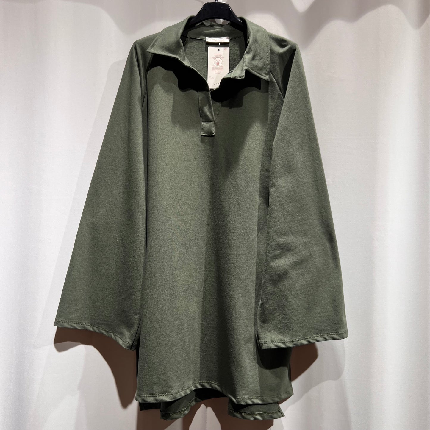 Baumwoll Shirt mit Kragen