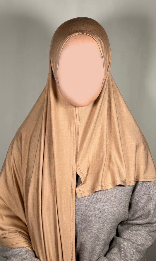 Vorgenähter Jersey Hijab