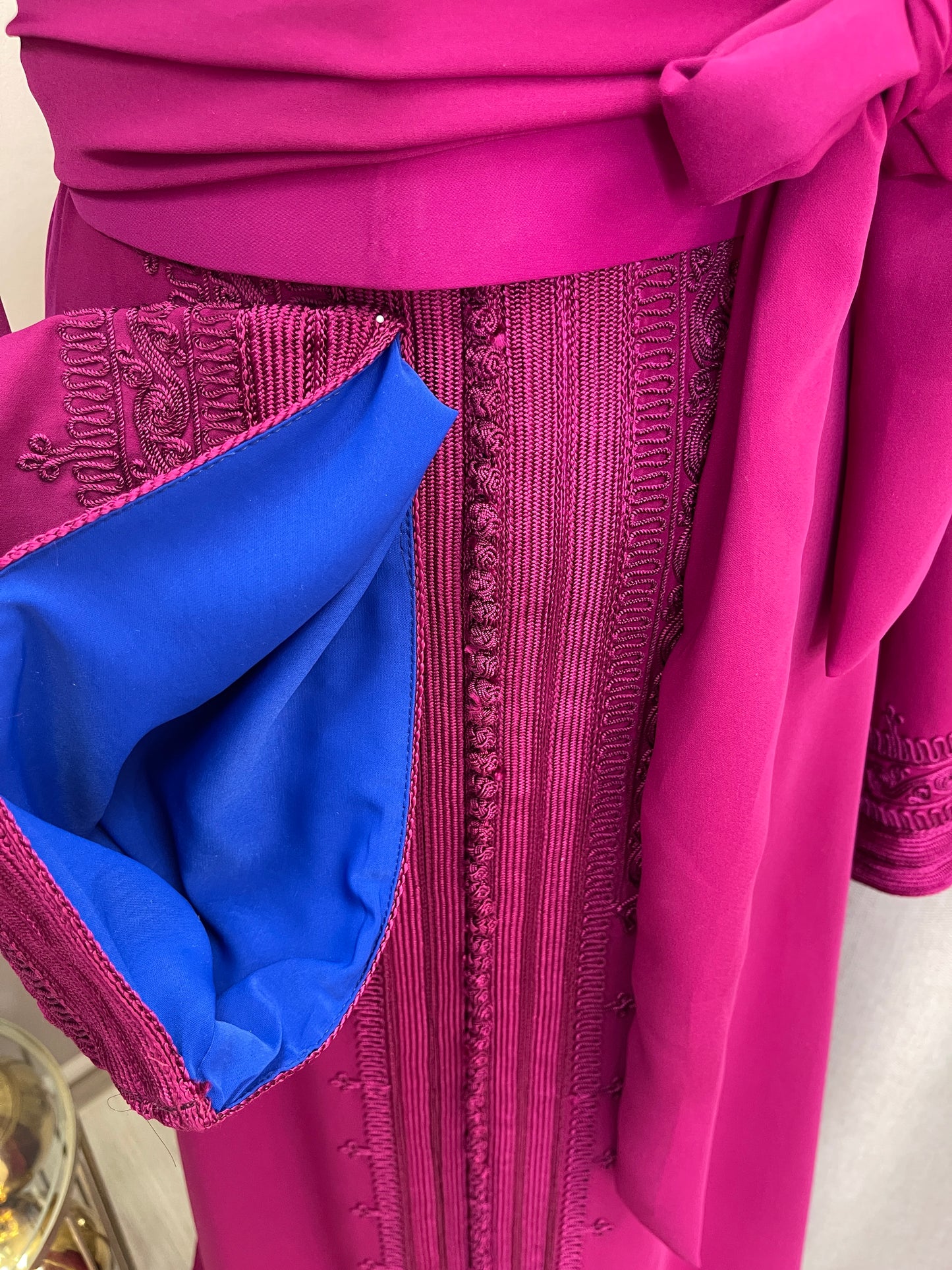 Kaftan mit Kragen AA58
