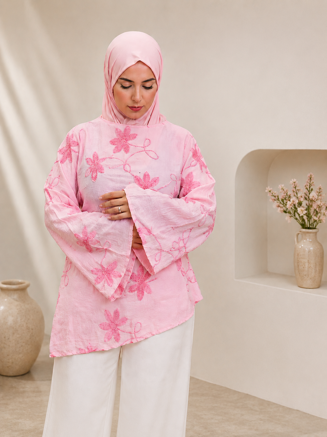 Asymmetrische Bluse